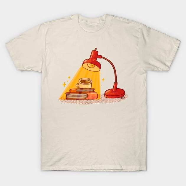 Desk Lamp T-Shirt by Tania Tania